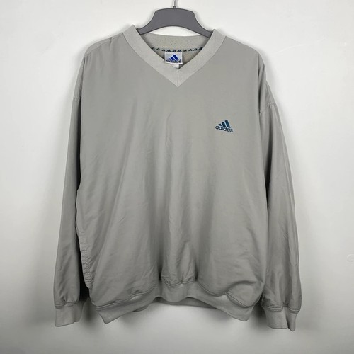 Vintage 90s adidas neck - vintage, v-neck