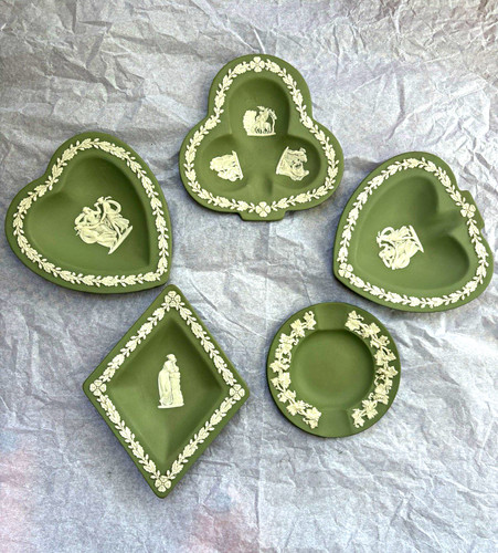 Wedgwood green jasperware - green,