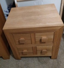 Oak Bedside Table  Solid Wood