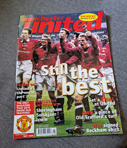 Manchester united magazine - magazine, may