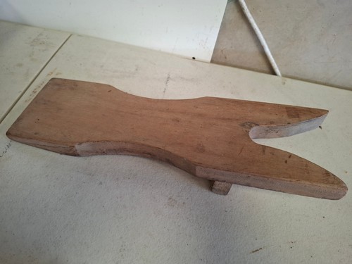 Vintage wooden boot jack - vintage,