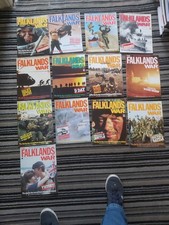 Old 1982 The Falklands War Marshall Cavendish Magazines Issues 1 To 13 Only