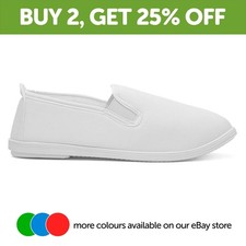 Womens Canvas White Adults