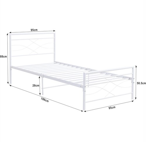 Strong metal bed - strong,