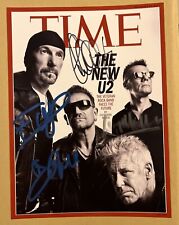 U2 band photo Signed by all 4