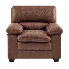 Faux Leather Sofa Suite