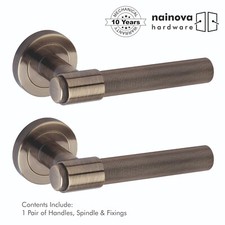 Internal Door Handle Knurled