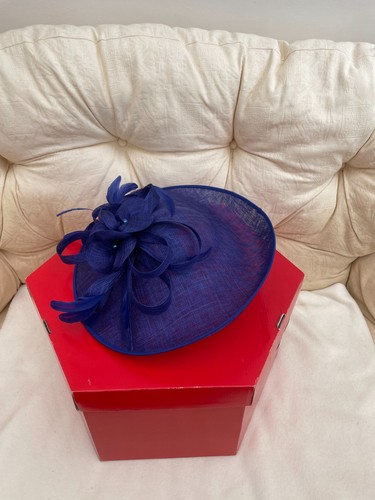 Blue wedding hat nigel - wedding,