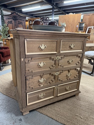 Stripped oak drawers - stripped,