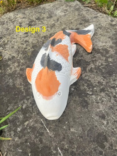 Large hand cast koi carp - , fish