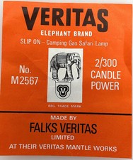 VERITAS  M2567 TWO GENUINE NEW OLD STOCK MANTLES SEE PHOTOS