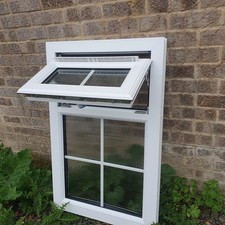 Small White Georgian window