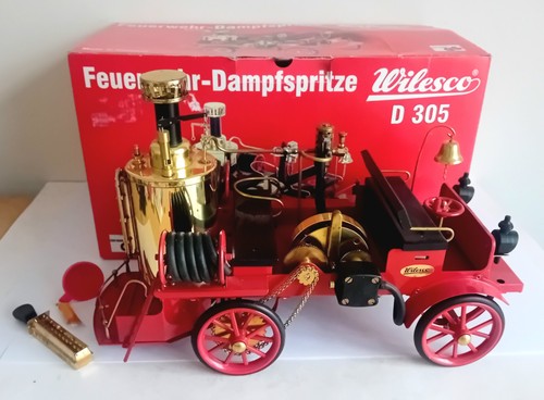 Wilesco d305 fire - fire, engine