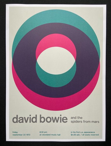 David bowie sept - 1972, gig