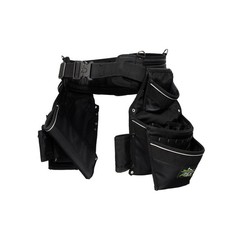 Apex Pro Heavy-Duty Tool Belt Set with Tool Pouches by WorkGearUK, Size - S-XL