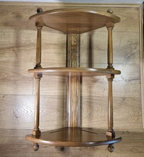 Ercol tier corner shelf - 3, wall