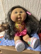 TWINKLE TOES CPK Cabbage Patch Doll Zara Brown Hair VGC