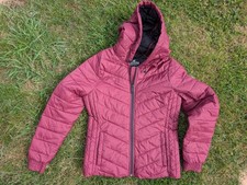 Hollister  lightweight jacket Size Med Hood Zip Front Coat