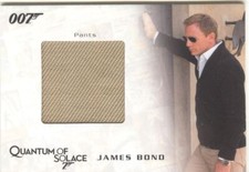 James Bond Archives 2009 Relic / Costume Card QC19 James Bond
