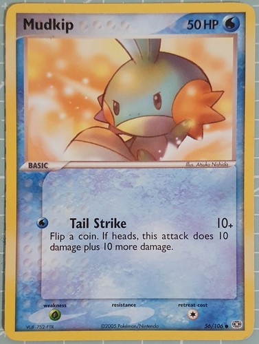 Mudkip 106 uncommon - mudkip,