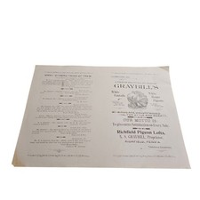 1884 Graybill's Richfield PA