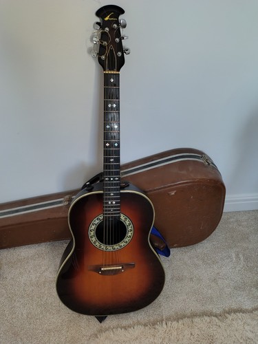 Ovation custom balladeer - ovation,