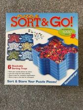 Ravensburger Puzzle Sort & Go Jigsaw 6 Stackable Sorting Trays