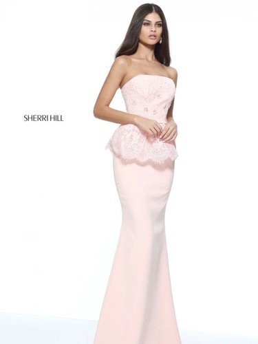Sherri hill gorgeous blush - sherri,