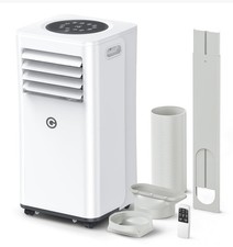 KGOGO 4-in-1 Mobile Air Conditioning Unit and Dehumidifier, 9000 BTU