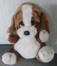 Sad Sam Applause Puppet Dog Plush Vintage Teddy Soft Toy 1980s