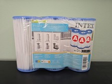 Intex 29003 Combo Chlorinator Filter Pump Filter Cartridge, Pack of 3 Cartridges