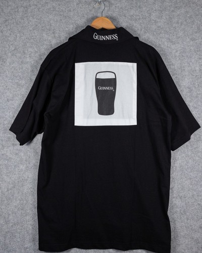 Guinness black polo shirt - guinness,