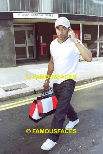 Goldie rare press photograph - goldie,