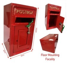 Floor mounting cast iron post - cast,