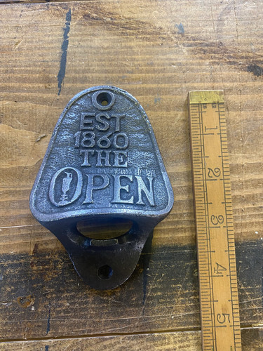 The open golf cast iron - the,