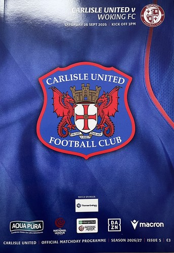 Carlisle united woking - united,