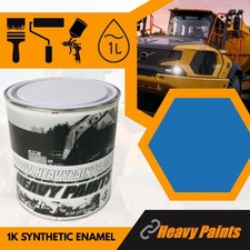 Iseki Tractor Blue Paint High