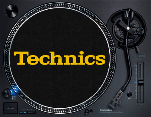 Technics black and gold - black,