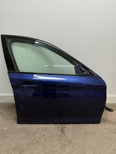 Bmw 5 Series G30 G31 Front Door Driver Side In Dark Blue