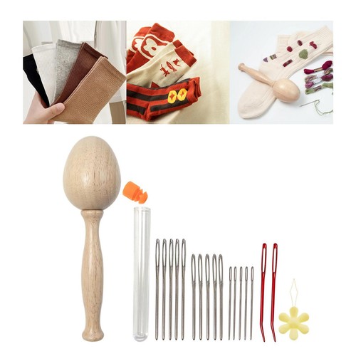 Darning egg wooden - darning,