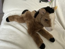 Steiff Horse Plush Toy Approx 38 Cm Nose To Tail