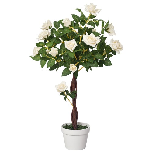 Outsunny 90cm artificial rose - outsunny,