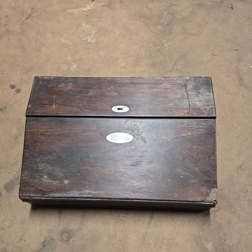 Rustic writing slope - slope, in