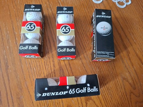 Dunlop golf balls - 65, x4