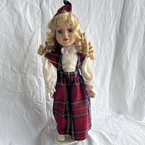 Vintage porcelain doll - vintage,