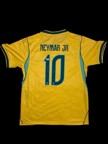 Neymar signed brazil jersey - jr,