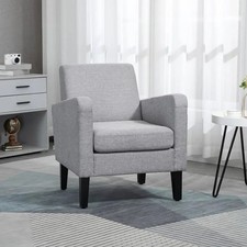 Homcom Linen-look Boxy Arm