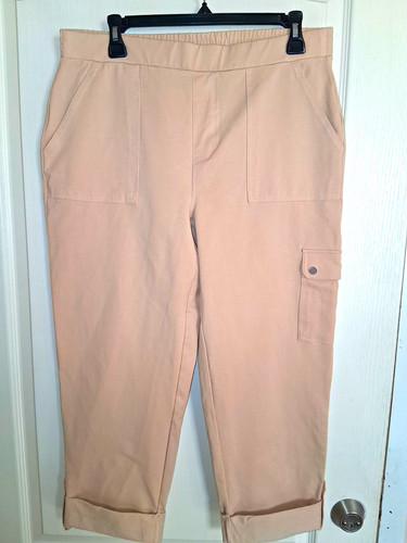 Susan graver beige capri - beige,