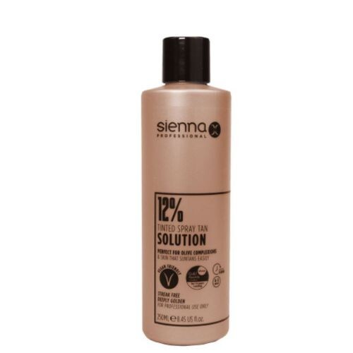 Sienna tinted spray - 12%, tan