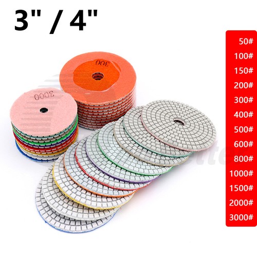 Diamond polishing pad - 3",